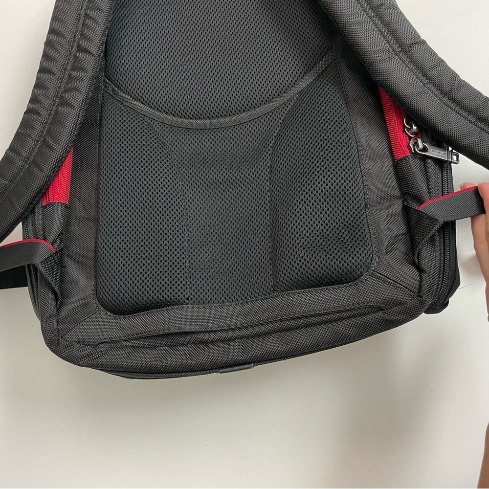 Tumi Backpack Alpha Business Pockets Organization Laptop Travel Carry On Black - Picture 5 of 16